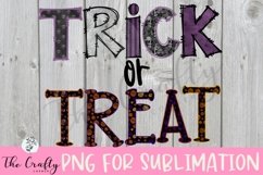 Trick Or Trick Sublimation Design Product Image 1