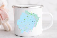 Watercolor and Glitter Brush Strokes in Pastel Colors Product Image 9