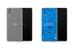 Huawei P20 Vinyl Skin Design Mockup 2018 Product Image 1