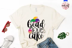 Bead love cakes - Mardi Gras SVG EPS DXF PNG Product Image 2