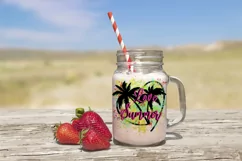 Love Summer Colorful Print | Palm Trees Design | Sublimation Product Image 2