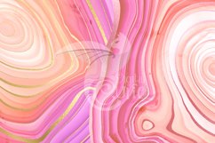Watercolor Pink Agate Clipart Product Image 2