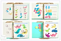 Dino Busy Binder | Toddler and Preschool Activities Product Image 3