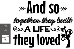 And so together they built a life they loved Product Image 1