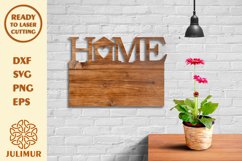 Home Plate CNC laser cutting template SVG DXF EPS10 Product Image 1