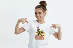 Happy eastrawr png, happy easter png, dinosaur png, easter Product Image 3