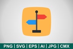 Vector Direction Icon Product Image 1