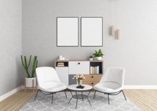 Interior mockup bundle - blank wall mock up Product Image 2