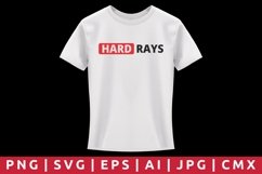 Hard Rays T-Shirt Design Product Image 1