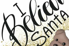 I Believe In Santa | Sublimation Png Product Image 3