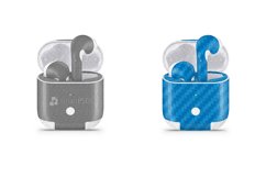 Realme Buds Air With Charging Case 2019 Vinyl Skin Mockup Product Image 2