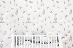 Blank wall mockup, Nursery mockup Product Image 2
