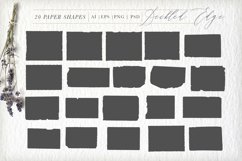 Deckled Edge Paper Shapes Product Image 2