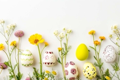 Spring Easter eggs Frame Product Image 1