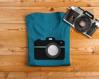 Camera SVG File Cutting Template Product Image 1