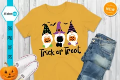 Trick Or Treat Gnomes Svg, Halloween Gnomes Svg Product Image 1