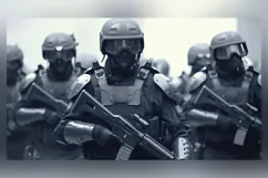 Soldiers in Arms A Glimpse of Military Might 50 Product Image 1