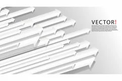The direction of the abstract lines of the overlapping paper Product Image 2