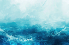 Art Abstract Blue Sea Background Wallpaper Product Image 1