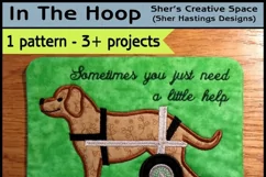 ITH Wheelie Dog Mug Rug or Doorknob Hanger Product Image 1