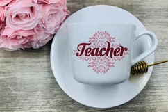 Teacher SVG PNG EPS DXF Files for Cutting and Printing Product Image 5