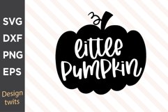 Little Pumpkin SVG Product Image 1