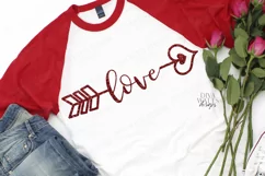 Love Cupid's Arrow - Valentine's Day - Valentine _ SVG PNG Product Image 1