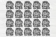 Birthday Girl SVG, 16th to 75th Birthday Shirts, Woman Svg Product Image 4