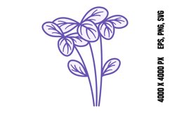 Colored Watercress Icon Product Image 1