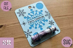 Christmas Money card | Paper cutting | Money card Product Image 4