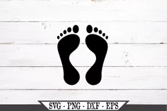 Human Adult or Baby Feet SVG Design Product Image 3