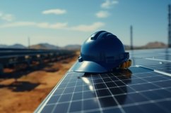 Solar Panel Background Wallpaper Product Image 1