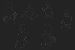 Figure Stamps Procreate Brushes, Figures Stamps Brushes Product Image 5