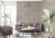 Wall mockup - Wallpaper mockup - Living room scene Product Image 11