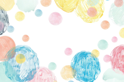 Pencil Scribbles Frame Background Wallpaper Product Image 1