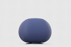 Isometric Arm Chair 3D isolated render Product Image 1