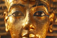 Golden Ancient Statue Background Wallpaper Product Image 1