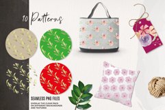 Jenna Floral Watercolor Seamless Patterns Pretty Flowers Product Image 3