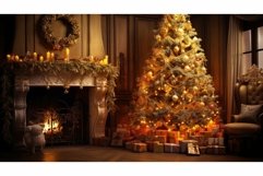 tinsel golden christmas Product Image 1