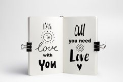 Hand drawn Romantic design kit Product Image 11