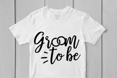 Groom To Be - Wedding SVG EPS DXF PNG Cutting Files Product Image 2