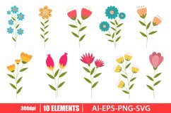 Flowers clipart Product Image 1