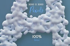 Milky Way 3D Lettering