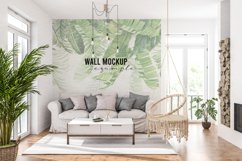 Wall mockup - Interior mockup - Wallpaper mockup Product Image 4