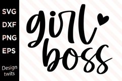 Girl Boss SVG Product Image 1