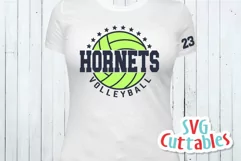 Volleyball SVG | Volleyball Template 0024 | Shirt Design Product Image 3