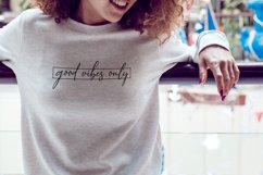 Good vibes only svg. Product Image 1
