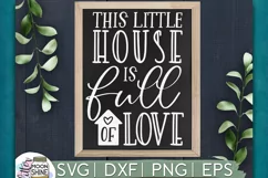 This Little House SVG DXF PNG EPS Cutting Files Product Image 1