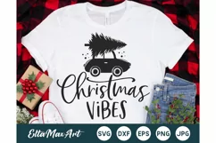 Christmas vibes Svg, Christmas Svg, Christmas Shirt SVG Product Image 1