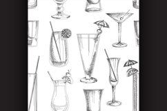 Doodle pattern cocktails Product Image 1